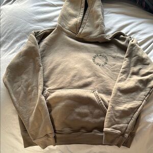 SET ACTIVE Khaki Hoodie with Front Pocket